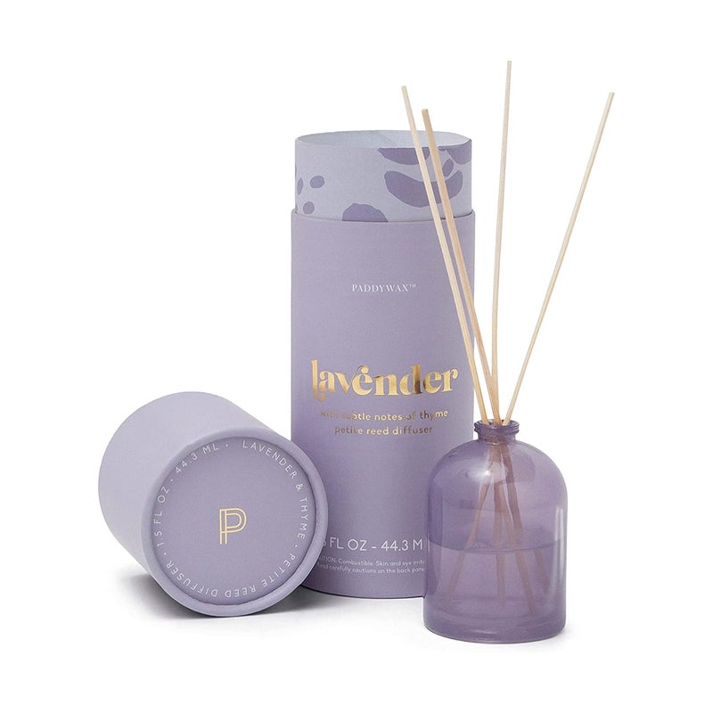 Paddywax Candles Petite Collection, Reed Diffuser for Home Use, Lilac - Lavender - Image 1